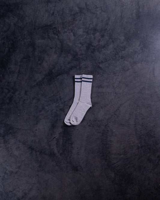 Indigo stripes socks